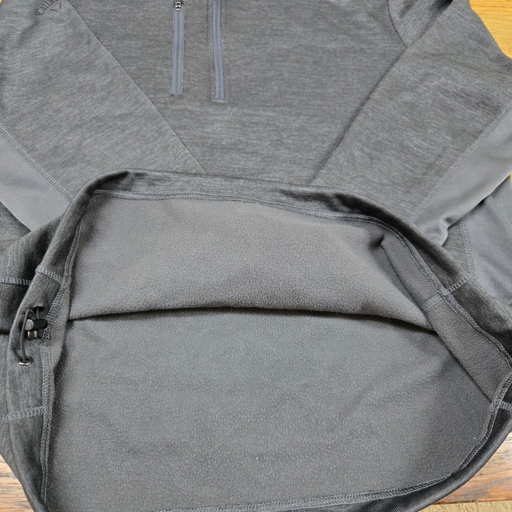 Callaway Dual Action Aquapel Block Swing Tech 1/4 Zip Pullover Size Large - Picture 6 of 12